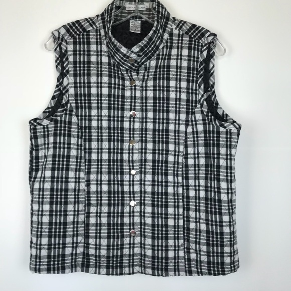 REBECCA Malone Quilted Vest - Picture 1 of 6